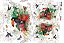 OPAPEL 30X45 FLORES TROPICAIS E TUCANO – 2405 - Imagem 1