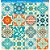 SD-0028 - SCRAP DUPLA FACE - AZULEJOS - Imagem 2