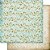 SD-0310 - SCRAP DUPLA FACE - FLORAL ROSA BRANCA/ ORNAMENTOS - Imagem 1