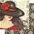 SD-0334 - SCRAP DUPLA FACE - MULHER / FLORAL - Imagem 1