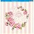 SD-0401 - SCRAP DUPLA FACE - ROSAS FUNDO LISTRAS - Imagem 2
