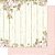 SD-0471 - SCRAP DUPLA FACE - FLORES CLARAS FUNDO DE MADEIRA - Imagem 1
