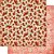 SD-0543 - SCRAP DUPLA FACE - ROSAS VERMELHAS FUNDO BEGE - Imagem 1