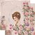 SD-0584 - SCRAP DUPLA FACE - DAMA VINTAGE COM MOLDURA - Imagem 1