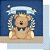 SD-0604 - SCRAP DUPLA FACE - URSO - Imagem 1