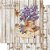 SD-0606 - SCRAP DUPLA FACE - LAVANDA E CHAPÉU VINTAGE - Imagem 1