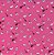 SD-0070 - SCRAP DUPLA FACE - Caveira Guitarra Pink - Imagem 1