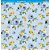 SD-0745 - SCRAP DUPLA FACE - FLORAL AZUL - Imagem 3