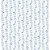 SD-0745 - SCRAP DUPLA FACE - FLORAL AZUL - Imagem 2