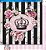 SD-385- SCRAP DUPLA FACE - COROA E ROSAS - Imagem 1