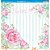 SD-0732 - SCRAP DUPLA FACE - FLORAL AQUARELADO COR-DE-ROSA - Imagem 2