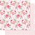 SD-0742 - SCRAP DUPLA FACE - FLORAL COR-DE-ROSA - Imagem 1