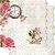 SD-0914 - SCRAP DUPLA FACE - RELÓGIO ROSAS SHABBY CHIC - Imagem 1