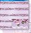 SD-0424 - SCRAP DUPLA FACE - FLORES E RENDA SHABBY - Imagem 1