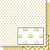 SD-0453 - SCRAP DUPLA FACE - COROAS DOURADAS/LISTRADO - Imagem 1
