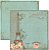 SC-166 Boutique Vintage - Papel para Scrapbook Dupla Face - Imagem 1