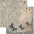 SC-136 Borboletas 3 - Papel para Scrapbook Dupla Face - Imagem 1