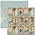 SC-288 Tags Beach - Papel para Scrapbook Dupla Face - Imagem 1