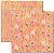 SC-355 Tribal - Papel para Scrapbook Dupla Face - Imagem 1
