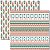 SC-361 Tribal 7 - Papel para Scrapbook Dupla Face - Imagem 1
