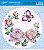 SDSXX-011 - PAPEL PARA SCRAP DECOR - FLOR E BORBOLETA - Imagem 1