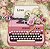 SDSXX-052 - PAPEL PARA SCRAP DECOR - MÁQUINA DE ESCREVER - Imagem 1