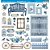 SD-1105 - SCRAP DUPLA FACE - RUSTICO AZUL, ROMANTICO - Imagem 2