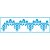 STE-340 - STENCIL - BARRADO RENDA FOLHAS - Imagem 1