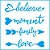 STXX-020 - STENCIL - FLECHAS ESCRITAS - Imagem 1