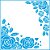 STXX-043 - STENCIL - CANTONEIRA DE ROSAS - Imagem 1