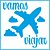 STA-108 - STENCIL - AVIÃO E VAMOS VIAJAR - Imagem 1