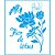 STM-675 - STENCIL - FLOR DE LÓTUS - Imagem 1