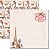 SC-321 Paris Shabby - Papel para Scrapbook Dupla Face - Imagem 1
