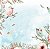 SC-473-Passarinhos 1 - Papel para Scrapbook Dupla Face - Imagem 2