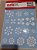 1092 - Stencil Opa 20x25 - Flores diversas - Imagem 1