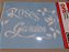 1833 - Stencil Opa 20x25 - Rosas Garden - Imagem 1