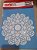 2462 - Stencil Opa 20x25- Mandala folhas - Imagem 1