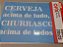 2717 - Stencil Opa 20x25 - Frase Cerveja acima de tudo... - Imagem 1