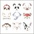 STXX-184 - STENCIL - ESTAMPAS BICHOS - Imagem 2