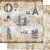 SD-0761 - PAPEL PARA SCRAPBOOK DUPLA FACE - BALÃO PARIS VINTAGE - Imagem 1