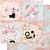 SD-0849 - PAPEL PARA SCRAPBOOK DUPLA FACE - QUADROS DE MAQUIAGEM - Imagem 1