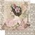 SD-0947 - PAPEL PARA SCRAPBOOK DUPLA FACE- MULHER COM FLORES NA CABEÇA - Imagem 1