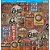 SD-1111 - SCRAP DUPLA FACE - RUSTICO, CARROS, PLACAS, ESSO, ROUTE 66, - Imagem 2