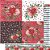 SDN-145 - SCRAP DUPLO NATAL - NATAL QUADROS POINSÉTIAS E PASSARINHOS - Imagem 1