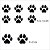 ST-X-157 - STENCIL - ESTAMPA DE PATAS - Imagem 2