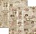 SC-130 Damas Newspaper 2 - Papel para Scrapbook Dupla Face - Imagem 1