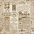 SC-130 Damas Newspaper 2 - Papel para Scrapbook Dupla Face - Imagem 3