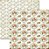 SC-174 Craquelê Branco - Papel para Scrapbook Dupla Face - Imagem 1