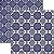 SC-479-Azulejo Português 7 - Papel para Scrapbook Dupla Face - Imagem 1