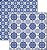 SC-480-Azulejo Português 8 - Papel para Scrapbook Dupla Face - Imagem 1